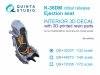 Quinta Studio QR+32037 K-36DM (initial release) ejection seat (for Su-17M3/M4/UM3/22, Su-24, MiG-29 9-12 Early aircraft) (All kits) 1/32